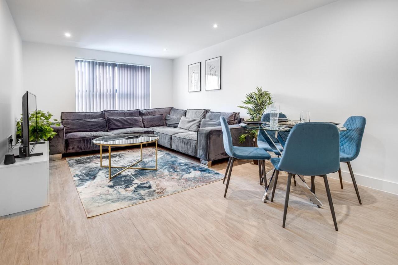 Ebra Stays - Choice Of 2 Or 3 Individual Beds - Luxury New Build Apartment ✪ City Centre, Digbeth ✓ Smart Tv'S & Large Corner Sofa - Birmingham Buitenkant foto