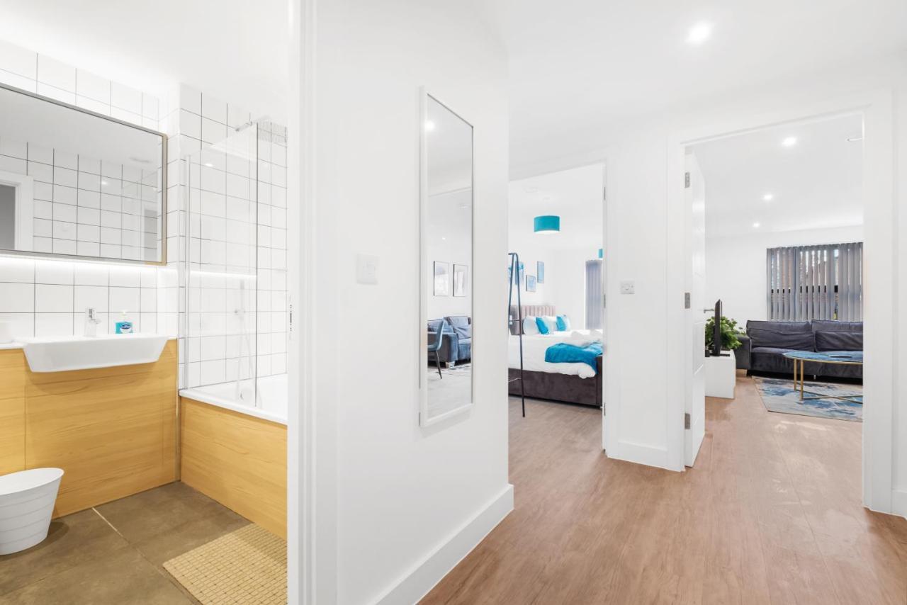 Ebra Stays - Choice Of 2 Or 3 Individual Beds - Luxury New Build Apartment ✪ City Centre, Digbeth ✓ Smart Tv'S & Large Corner Sofa - Birmingham Buitenkant foto